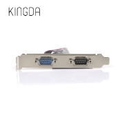 სურათი  გაფართოების ბარათი Kingda KDPCIE-SP PCI-E 2 serial Port 