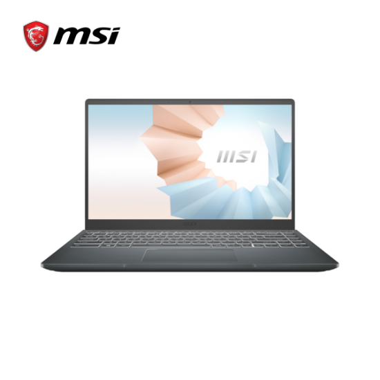 სურათი ნოუთბუქი MSI  Modern 14" B11MOU  (9S7-14D334-878)  i3-1115G4  Intel UHD Graphics  8GB RAM   256GB ssd M.2
