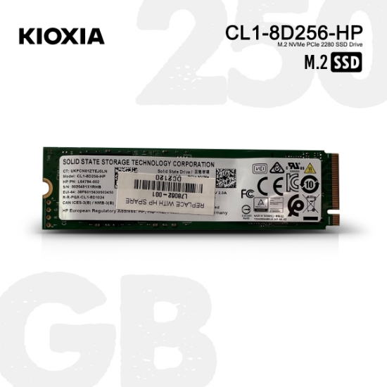 სურათი SSD მყარი დისკი KIOXIA 256GB M.2 2280 SSD CL1-8D256-HP