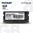 Picture of ოპერატიული მეხსიერება PATRIOT SIGNATURE LINE PSD48G320081S 8GB DDR4 3200MHZ SODIMM