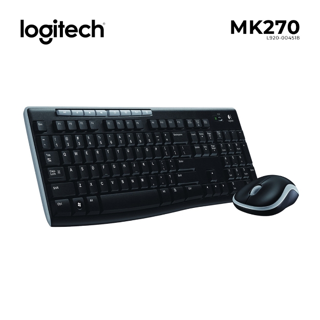 Picture of WIRELESS Keyboard Mouse LOGITECH MK270 L920-004518 