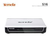 სურათი სვიჩი Tenda S16 16-Port 10/100Mbps Fast Ethernet Switch