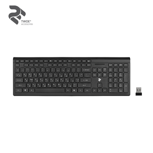 Picture of Keyboard 2E Touch KT100 (2E-KT100WB) Black