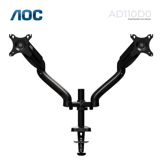 Picture of Monitor Mount AOC DUAL ARM AD110D0