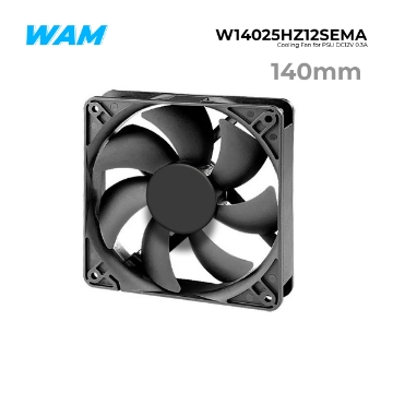 Show details for PSU Cooler WAM W14025HZ12SEMA DC12V 0.3A 140mm  Picture of PSU Cooler WAM W14025HZ12SEMA DC12V 0.3A 140mm