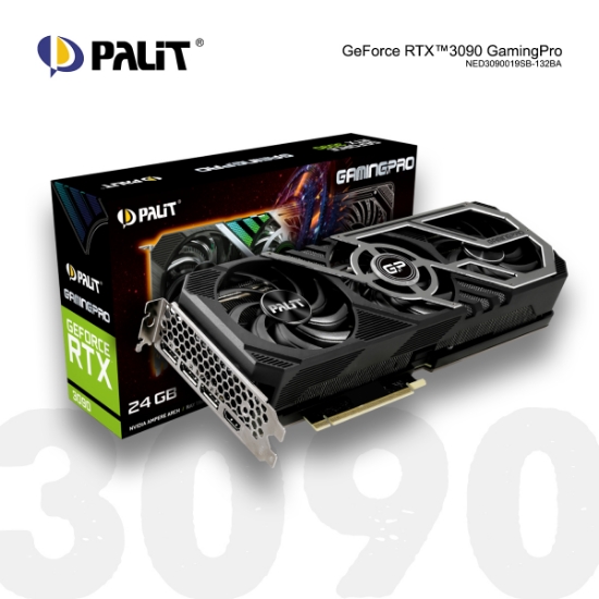 Picture of Video Card Palit RTX 3090 GAMINGPRO 24GB (NED3090019SB-132BA) GDDR6X 384bit