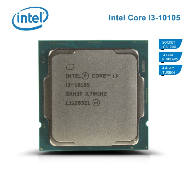 Picture of პროცესორი Intel Core i3-10105 6MB CACHE 4.40GHZ TRAY