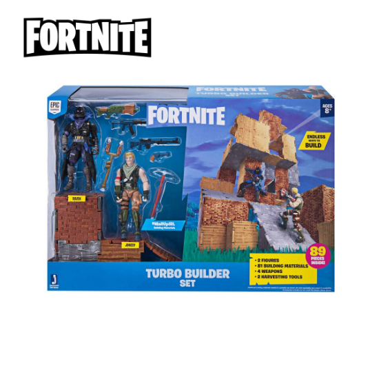 Picture of Toys Fortnite Jazwares FTN  Turbo Builder Set Jonesy and Raven