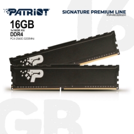 Picture of Memory PATRIOT SIGNATURE PREMIUM PSP416G32002H1 16GB 3200MHZ