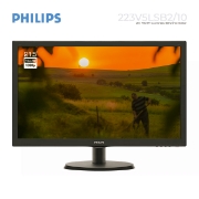 სურათი მონიტორი PHILIPS 223V5LSB2/10 21.5" FHD TFT-LCD WLED 60Hz 5ms BLACK
