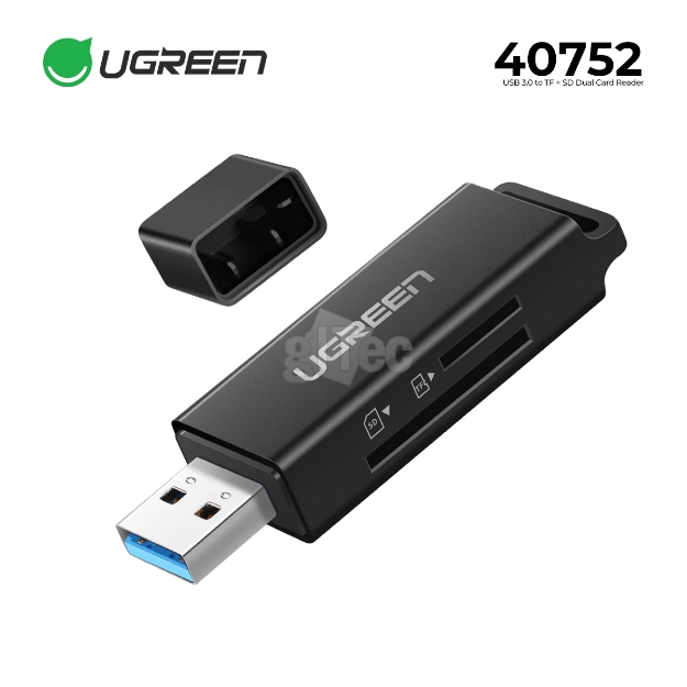 Picture of Card Reader UGREEN CM104 40752 USB 3.0 to TF + SD