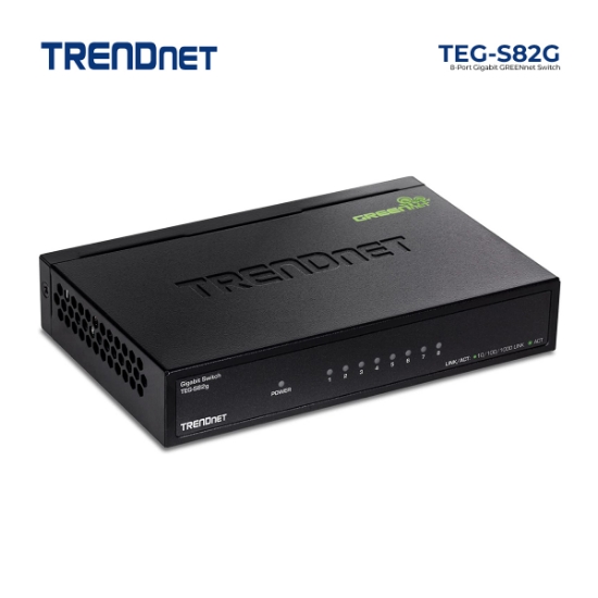 Picture of SWITCH TRENDET TEG-S82G 8-port Gigabit 