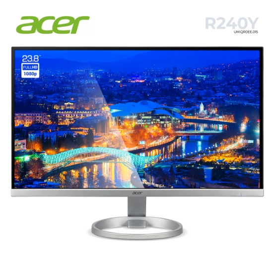 Picture of Monitor ACER R240Y UM.QR0EE.015 23.8" FHD IPS 75HZ 1MS Black/Silver