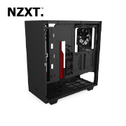 Picture of PC Case NZXT H510 (CA-H510B-BR) Black/Red