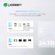 Picture of HARD DRIVE ADAPTER UGREEN CM198 50857 USB 3.0 to SATA