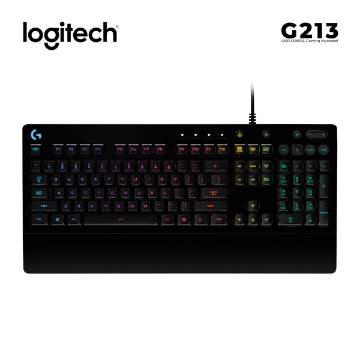 Show details for Gaming  Keyboard LOGITECH G213 Prodigy L920-00809 USB BLACK Picture of Gaming  Keyboard LOGITECH G213 Prodigy L920-00809 USB BLACK