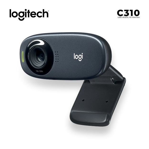 Picture of HD Webcam LOGITECH C310 L960-001065 USB BLACK