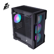 სურათი ქეისი 1STPLAYER TRILOBITE T3 (1STPLR-T3-Black) Miditower BLACK