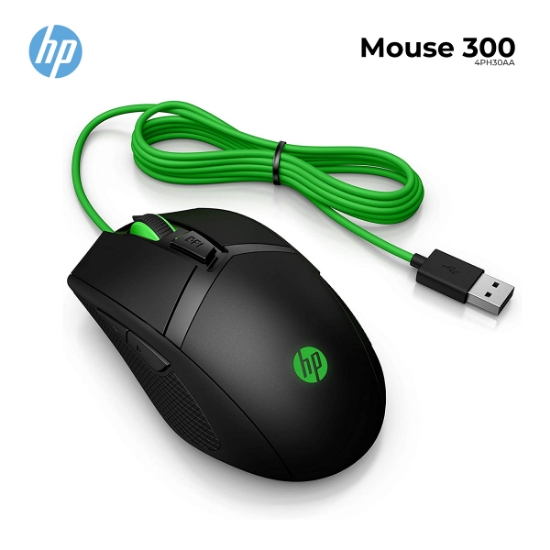 Picture of MOUSE HP PAVILION MOUSE 300 (4PH30AA) 5000 DPI 