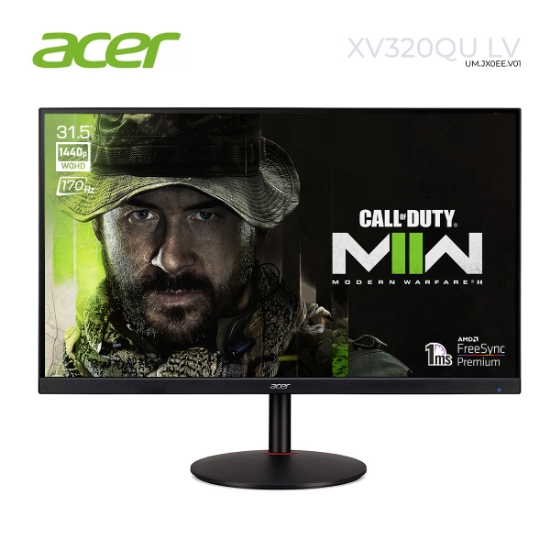 სურათი მონიტორ Acer XV320QU LV UM.JX0EE.V01 31.5" WQHD 2K IPS W-LED 170Hz 0.5ms Black