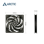 Picture of ქეისის ქულერი Arctic P12 Slim PWM PST ACFAN00187A 120mm Black