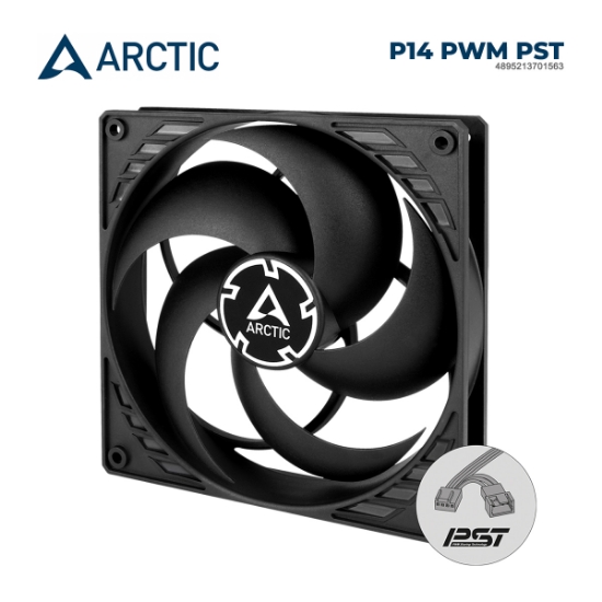 Picture of Case Cooler ARCTIC P14 PWM PST ACFAN00125A 140MM BLACK