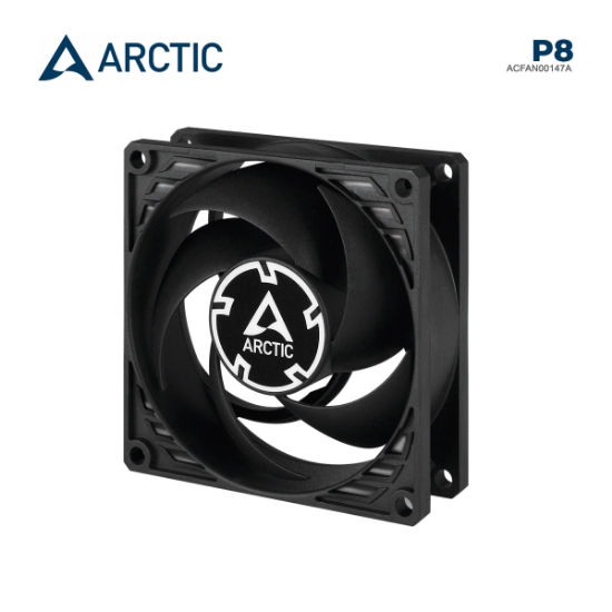 სურათი ქეისის ქულერი ARCTIC P8 ACFAN00147A 80MM BLACK