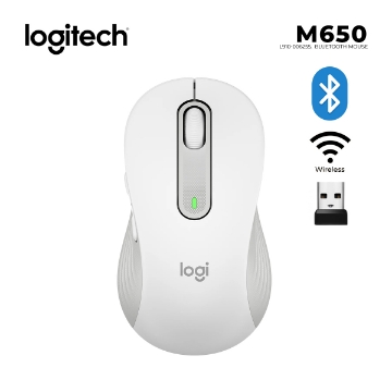 Show details for BLUETOOTH Wireless MOUSE LOGITECH M650 L910-006255 WHITE Picture of BLUETOOTH Wireless MOUSE LOGITECH M650 L910-006255 WHITE