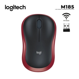 Picture of WIRELESS MOUSE LOGITECH M185 L910-002240 RED