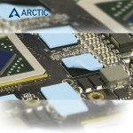 Picture of Thermal Pad ARCTIC COOLING 50.0 x 50.0 x 1.0 mm Blue ACTPD00002A