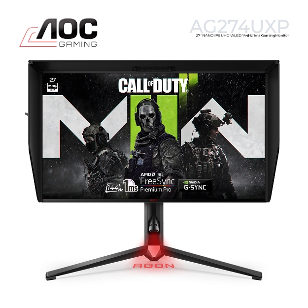 AOC AGON Pro AG274UXP 27 4K HDR 144 Hz Gaming Monitor AG274UXP