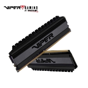 Picture of MEMORY PATRIOT VIPER 4 BLACKOUT 16GB (2X8GB) DDR4 3600MHz PVB416G360C8K