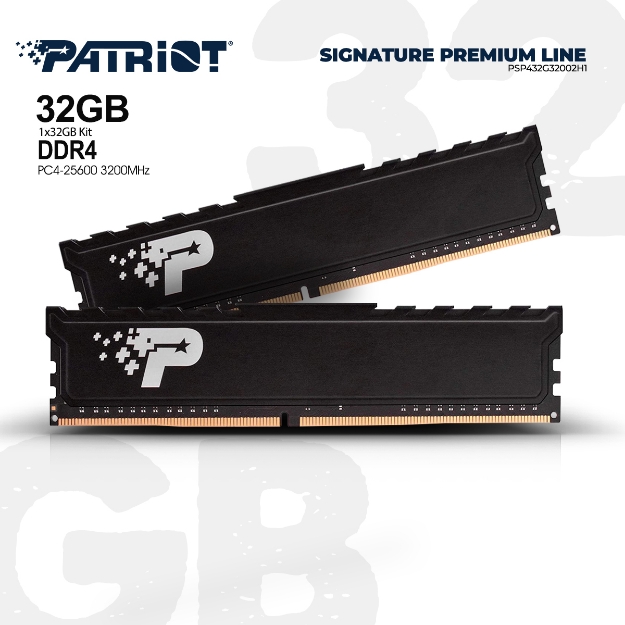 Picture of MEMORY Patriot Signature Line Premium PSP432G32002H1 32GB DDR4 3200MHz