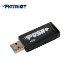 Picture of USB3.2 FLASH DRIVE PATRIOT PUSH+ PSF64GPSHB32U 64GB BLACK