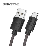 Picture of TYPE-C Cable BOROFONE BX52 Airy silicone 1m Black
