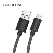 Picture of Micro USB Cable BOROFONE BX52 AIRY SILICONE 1M BLACK