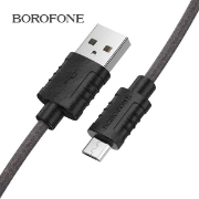 Picture of Micro USB Cable BOROFONE BX52 AIRY SILICONE 1M BLACK