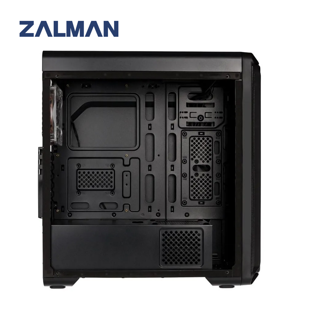 gITec Online Shop -CASE ZALMAN i3 Edge ATX Mid Tower BLACK