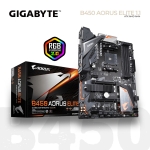 Picture of MOTHER BOARD GIGABYTE B450 AORUS ELITE rev. 1.x LGA AM4 DDR4