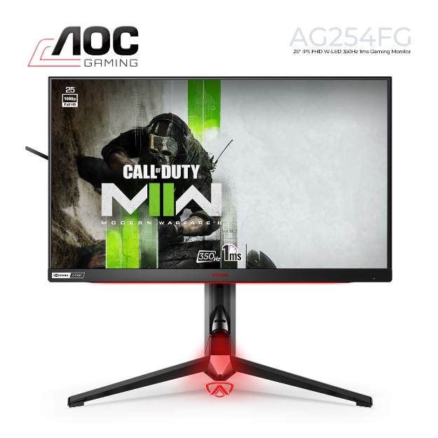 Picture of მონიტორი AOC Agon PRO AG254FG 25" FHD IPS WLED 350Hz 1MS Black