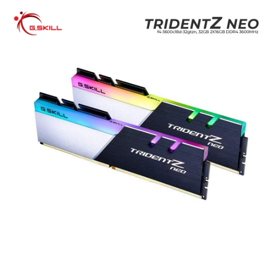 Picture of Memory Gskill TridentZ Neo F4-3600C18D-32GTZN 32GB (2x16GB) DDR4 3600Mhz