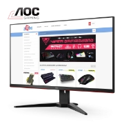 Picture of MONITOR AOC U28G2AE/BK 28" 4K UHD IPS WLED 60HZ 1MS BLACK