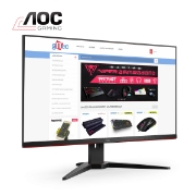 Picture of MONITOR AOC U28G2AE/BK 28" 4K UHD IPS WLED 60HZ 1MS BLACK