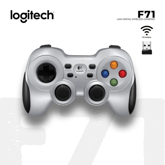 Picture of Wireless GamePad   LOGITECH F71 L940-000145 BLACK/SILVER 