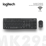 Picture of WIRELESS Keyboard Mouse LOGITECH MK295 L920-009807 COMBO BLACK