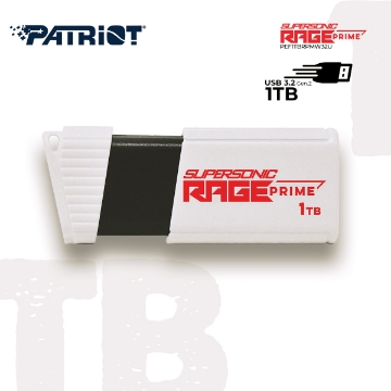 დეტალურის ჩვენება USB3.2 მეხსიერება PATRIOT Supersonic Rage Prime 1TB PEF1TBRPMW32U სურათი USB3.2 მეხსიერება PATRIOT Supersonic Rage Prime 1TB PEF1TBRPMW32U