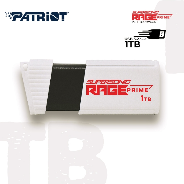 Picture of USB3.2 Flash Drive PATRIOT Supersonic Rage Prime 1TB PEF1TBRPMW32U