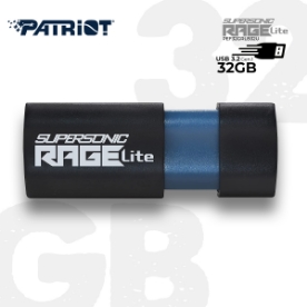 Picture of USB3.2 მეხსიერება PATRIOT SUPERSONIC RAGE LITE 32GB PEF32GRLB32U
