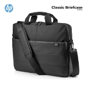 სურათი ნოუთბუქის ჩანთა HP 1FK07AA Classic Briefcase 15.6" Black