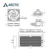 Picture of Water Cooling System ARCTIC Liquid Freezer II 240 ACFRE00046B